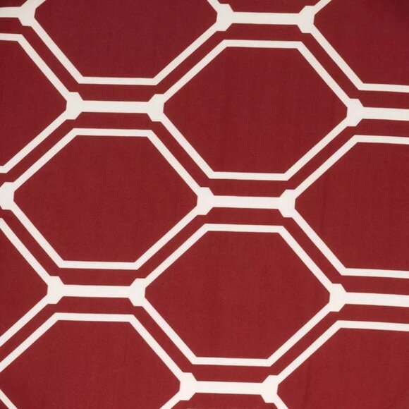 Mirage Hexagonal Memory Foam Chair Cushion Set 16"X16" Non-Slip Backing 4-Pack - Picture 5 of 7